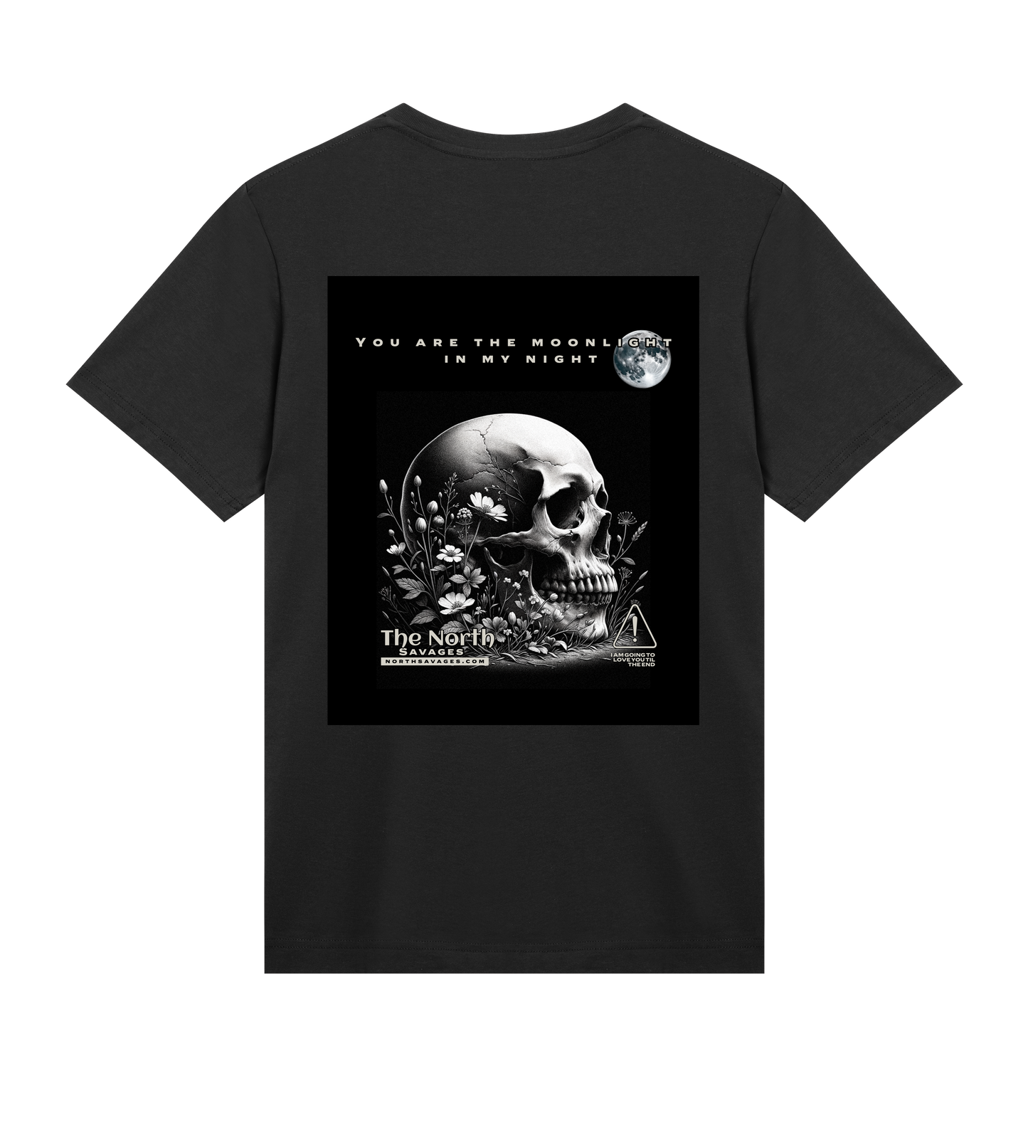 Moonlight Skull - Mens Regular Tee