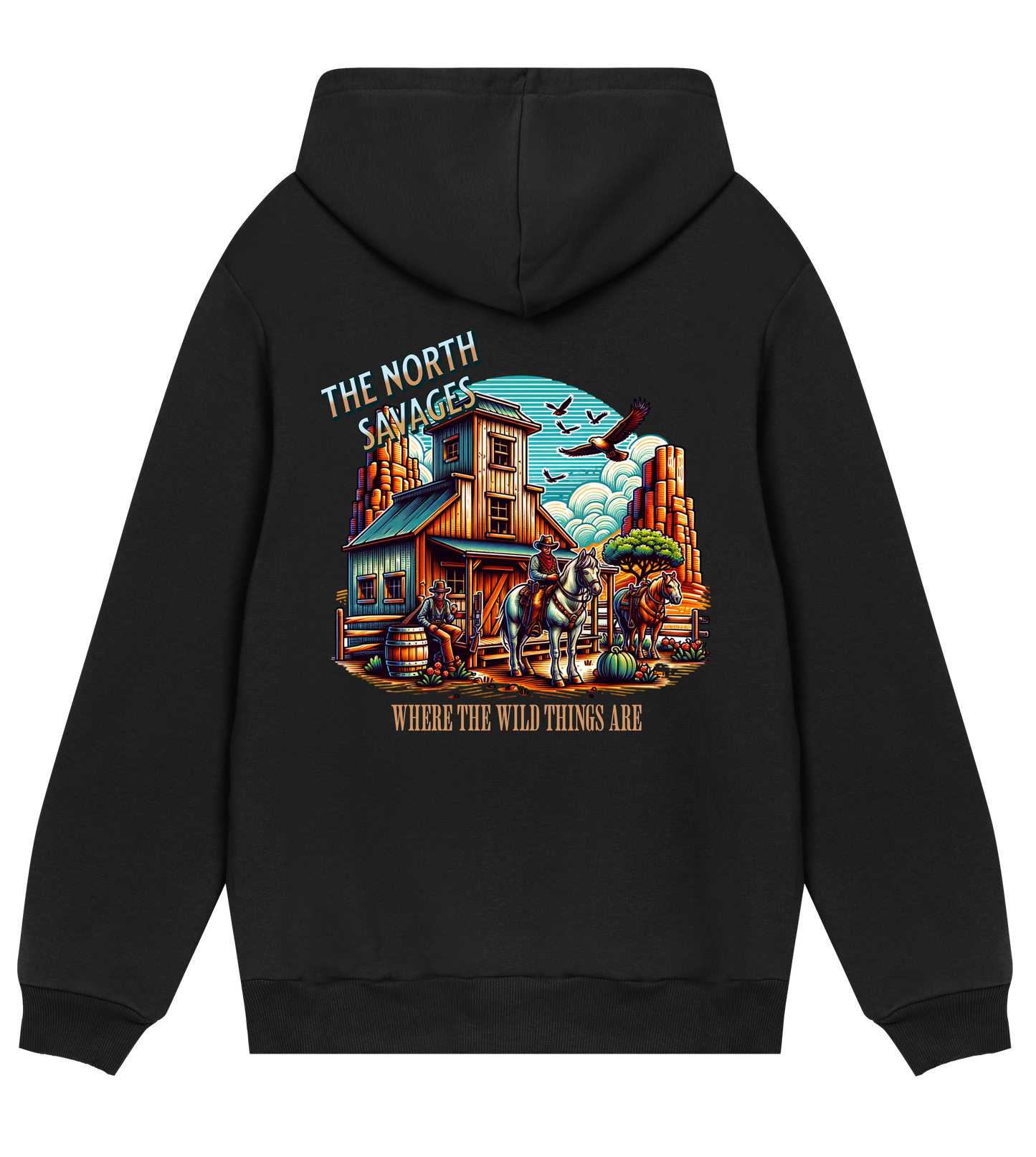 Wild West - Mens Regular Hoodie