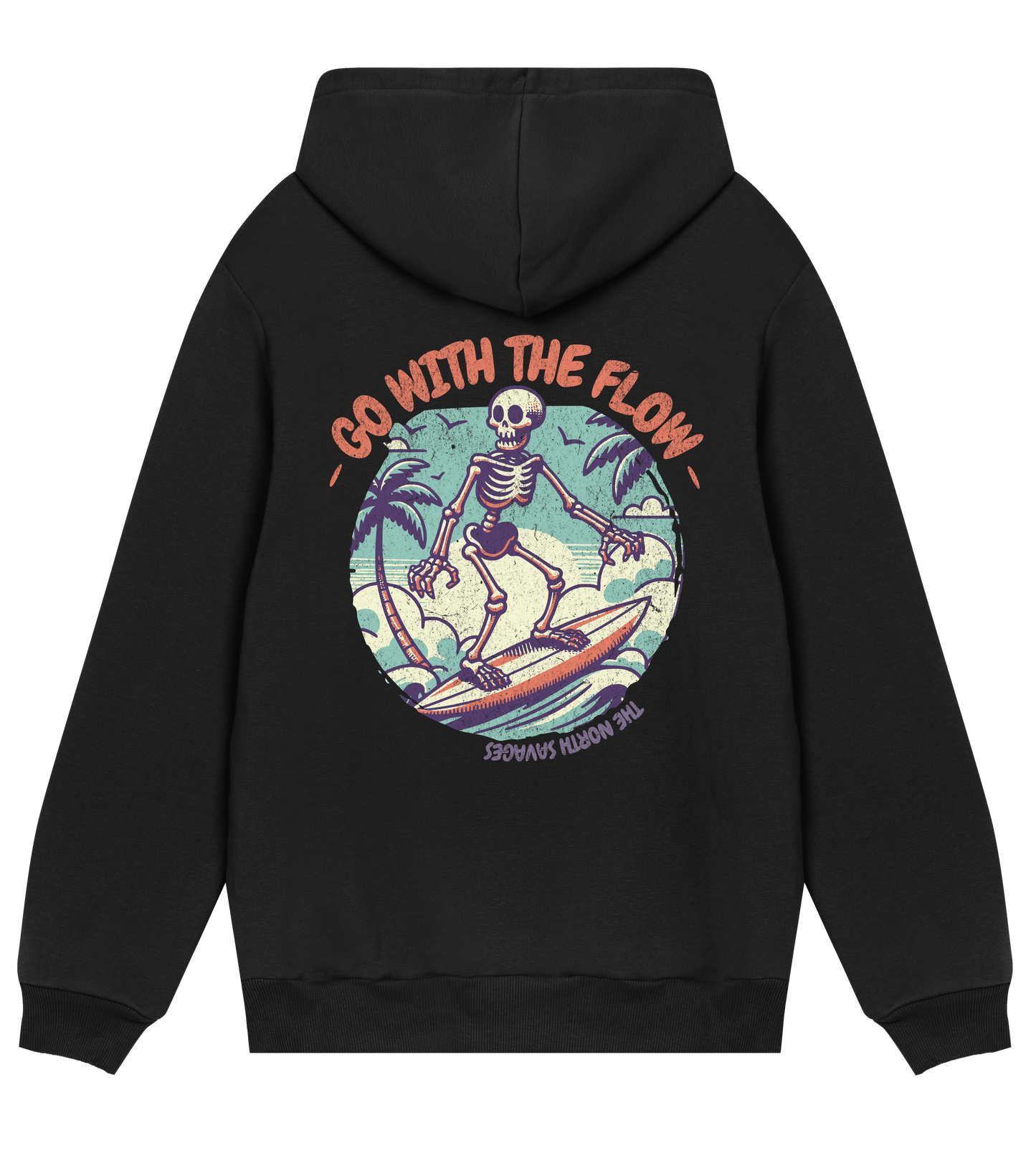 Surf Flow - Mens Regular Hoodie