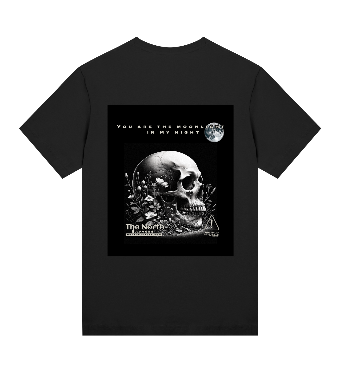 Moonlight Skull - Womens Regular Tee