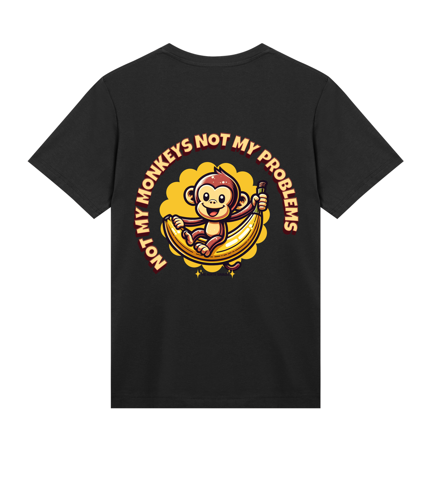 Not My Monkeys - Mens Regular Tee