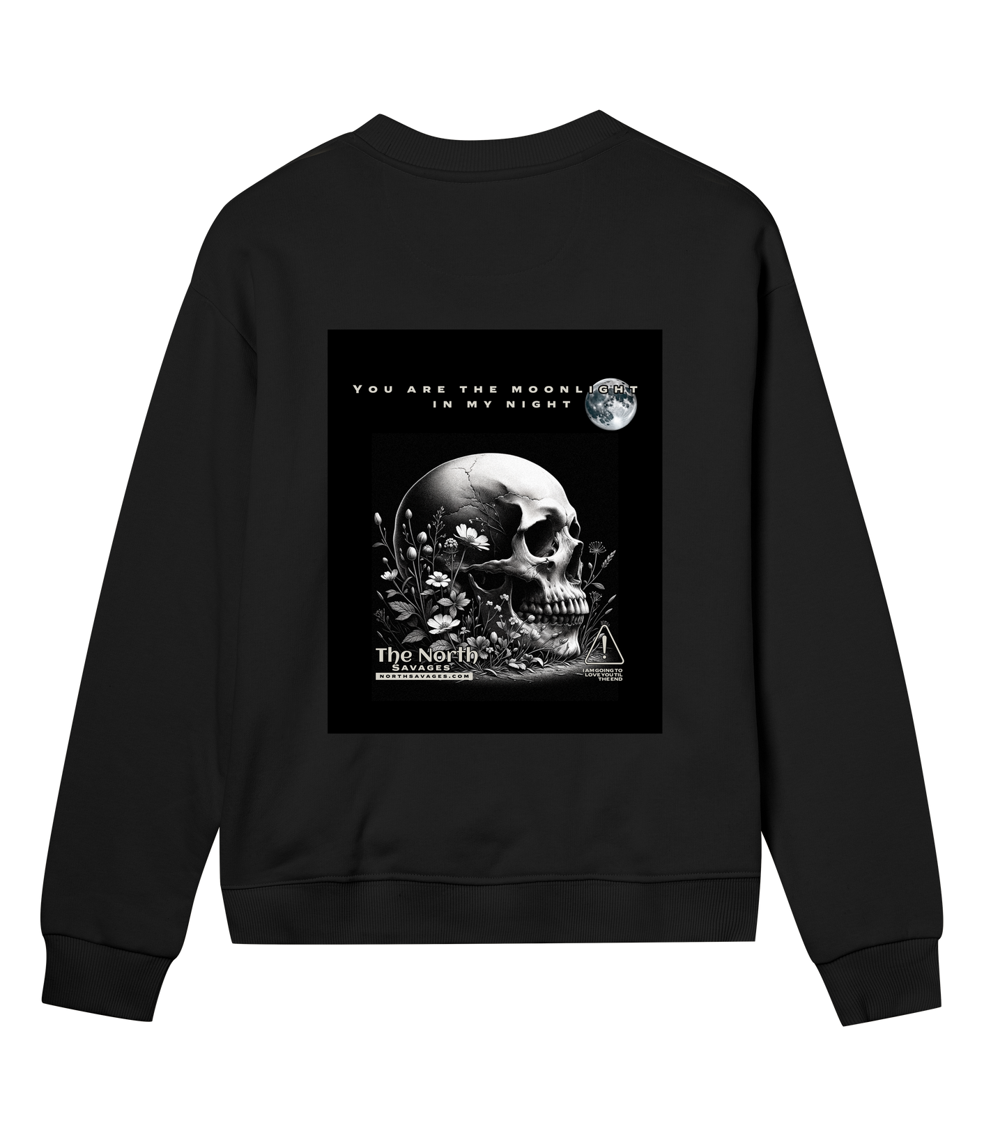 Moonlight Skull - Womens Regular Tee