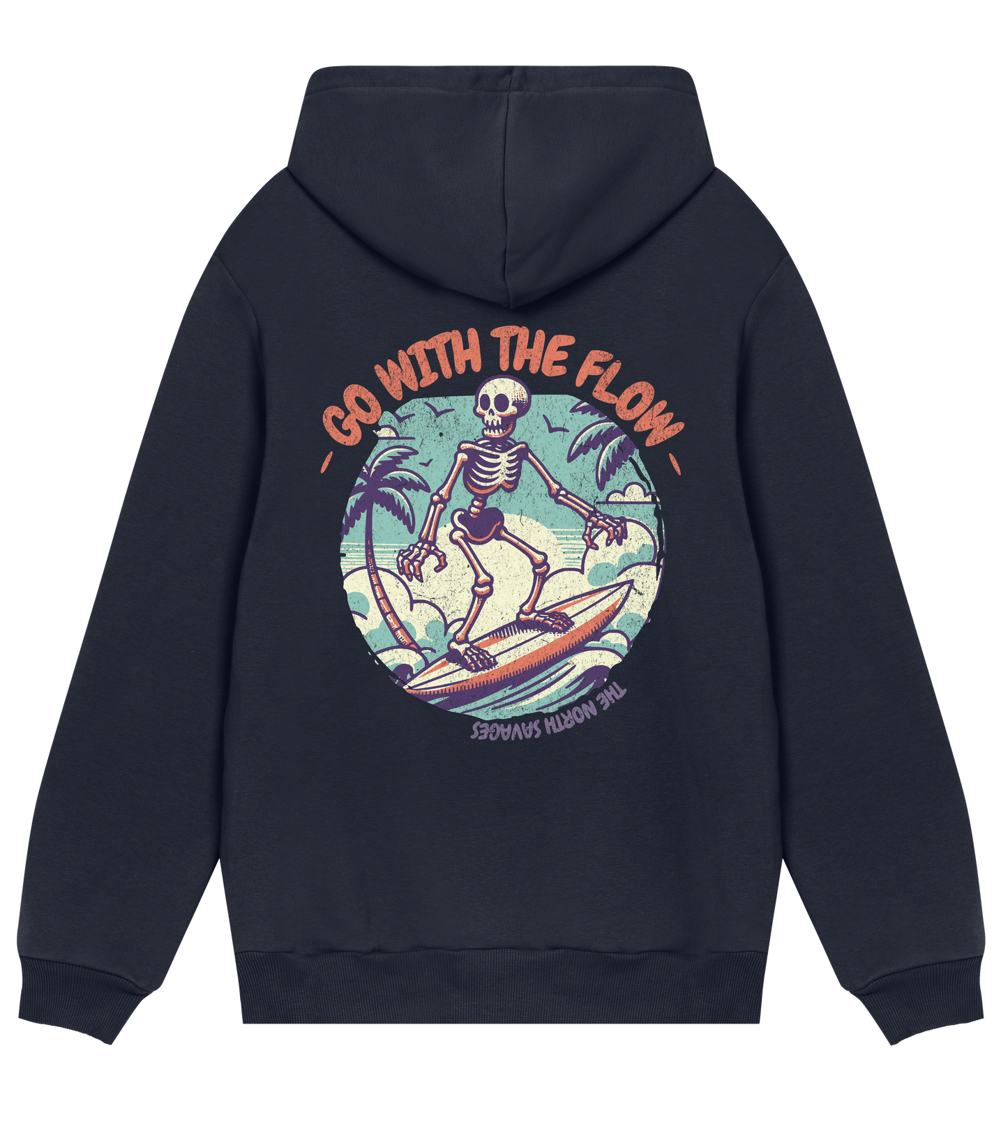 Surf Flow - Mens Regular Hoodie