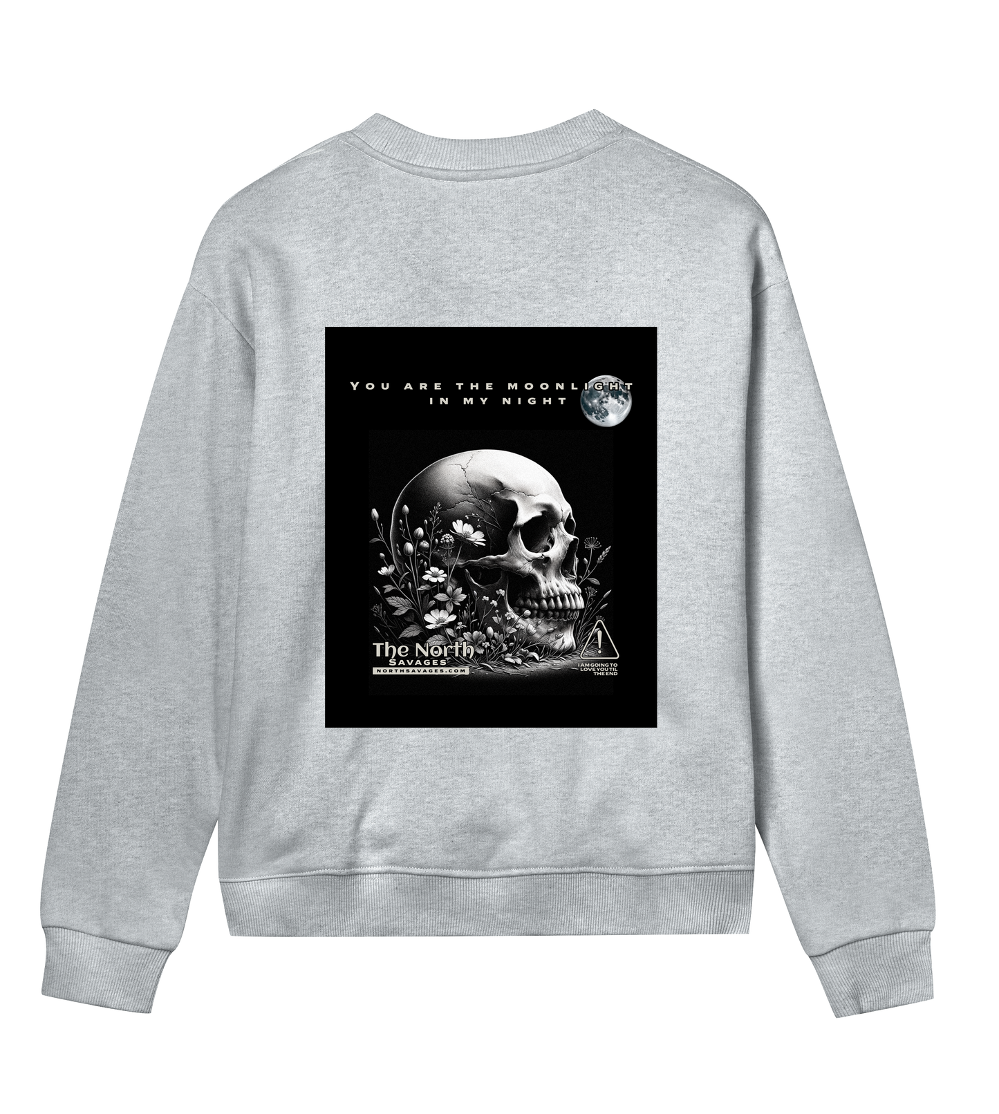 Moonlight Skull - Womens Regular Tee