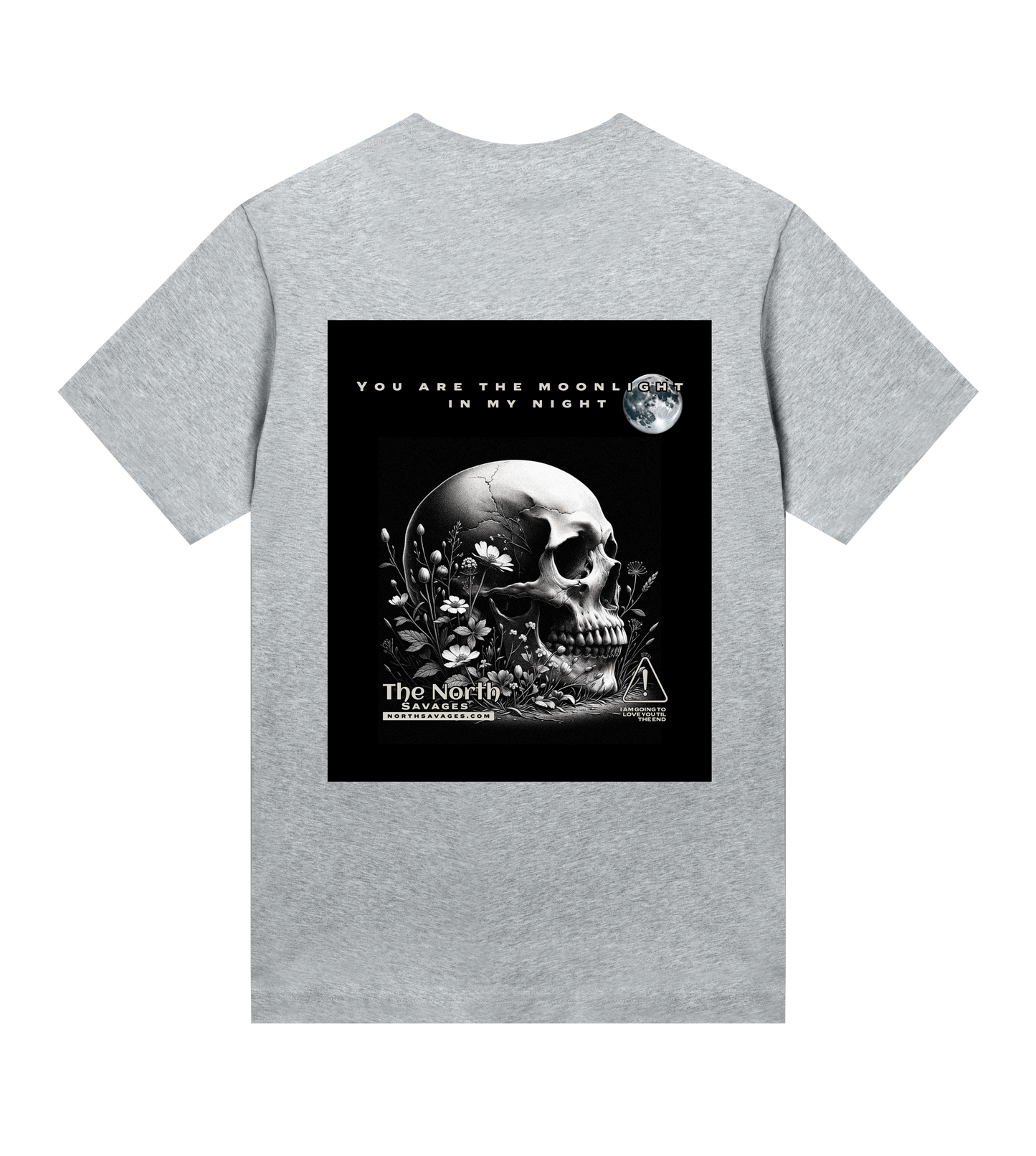 Moonlight Skull - Womens Regular Tee