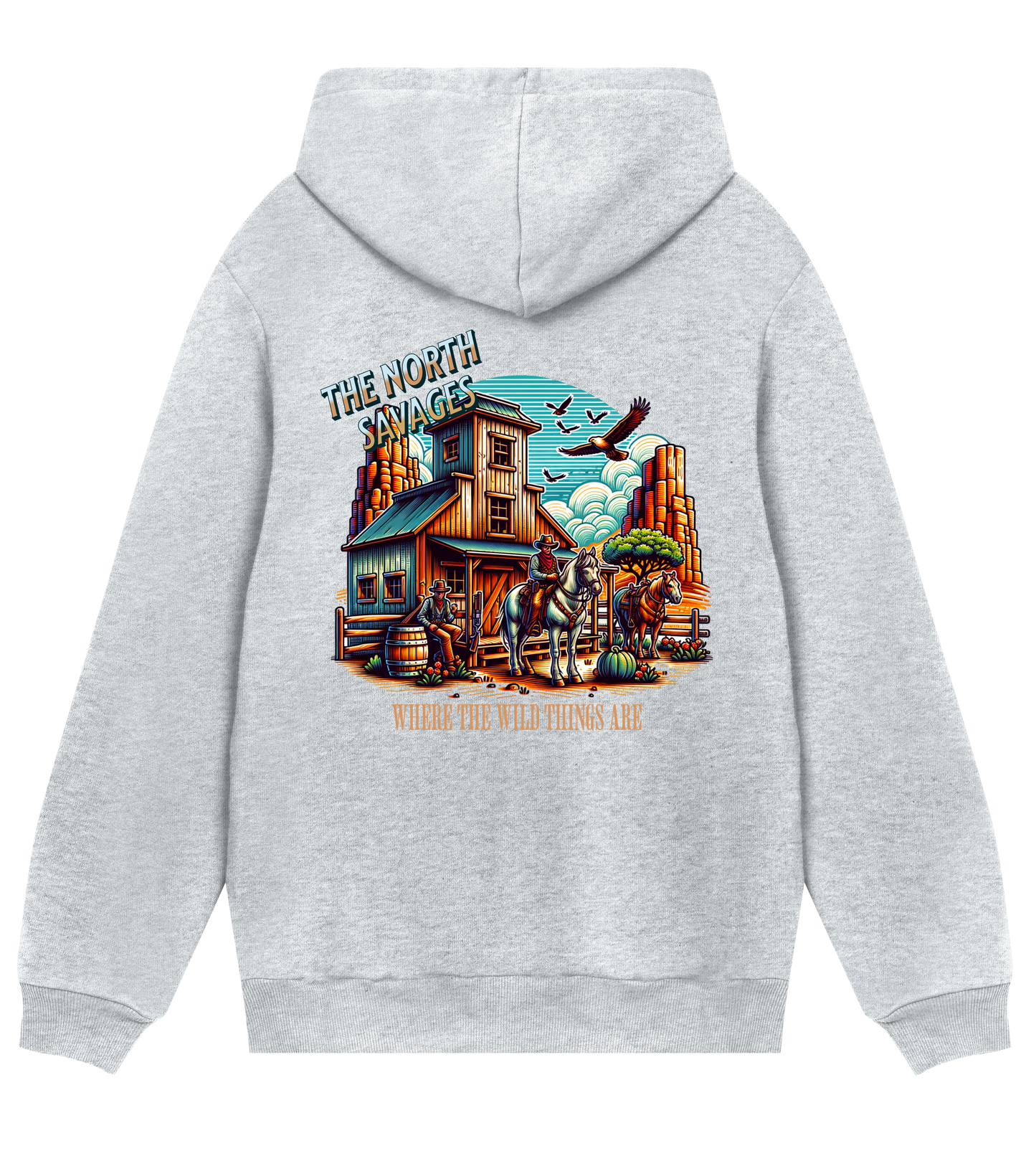 Wild West - Mens Regular Hoodie