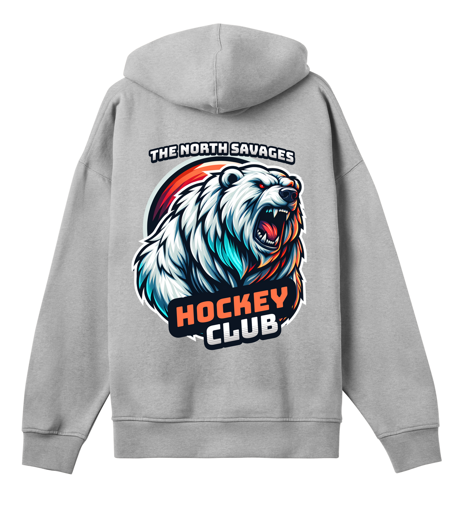 Polarbear Hockey - Mens Boxy Hoodie