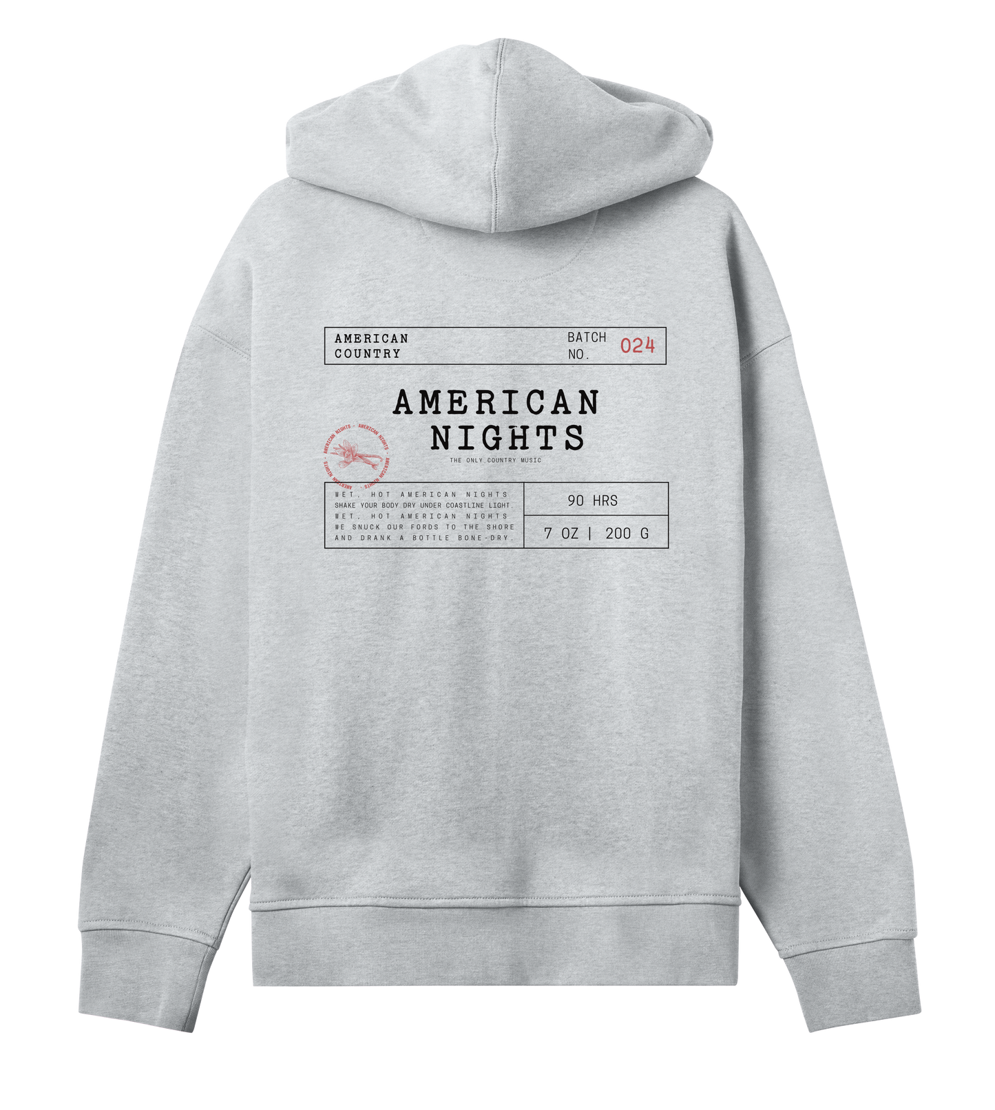 American Nights - Women Oversized Hoodie