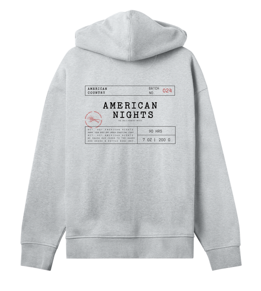 American Nights - Women Oversized Hoodie