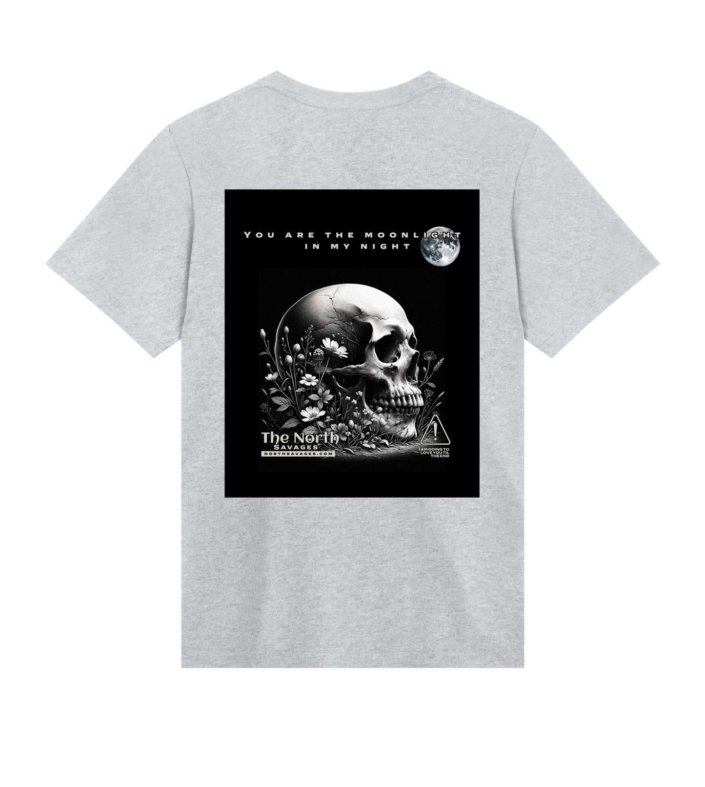 Moonlight Skull - Mens Regular Tee