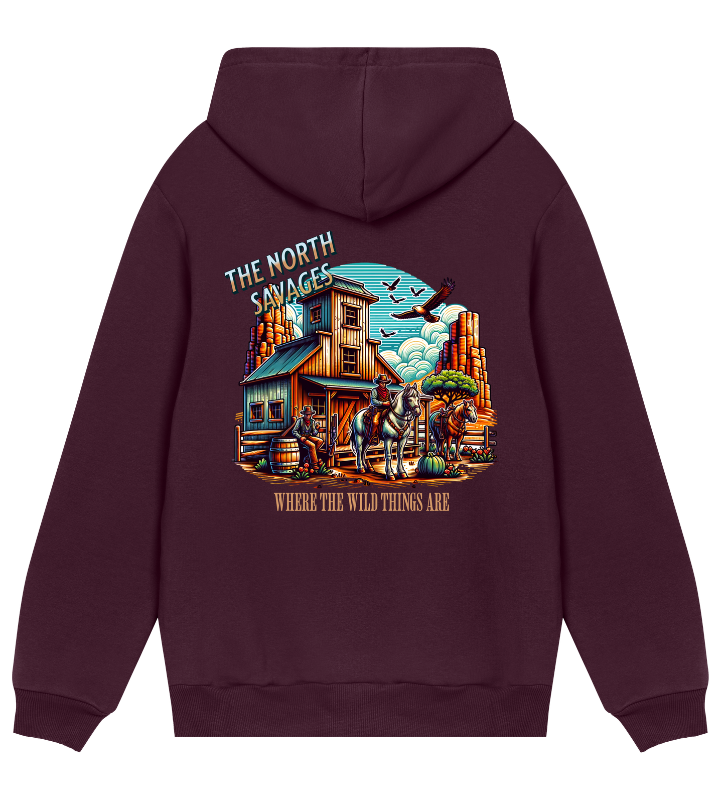 Wild West - Mens Regular Hoodie