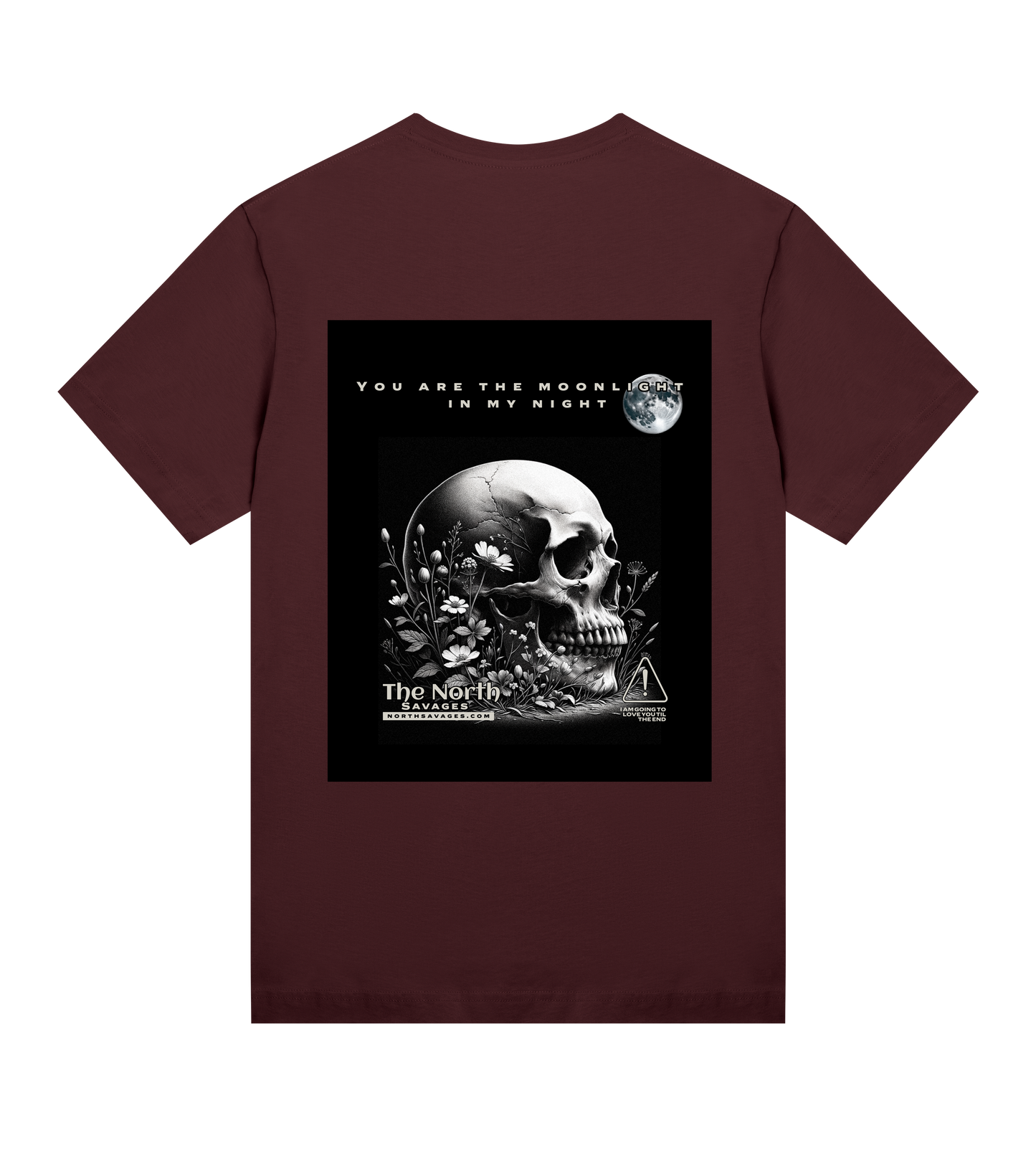 Moonlight Skull - Womens Regular Tee