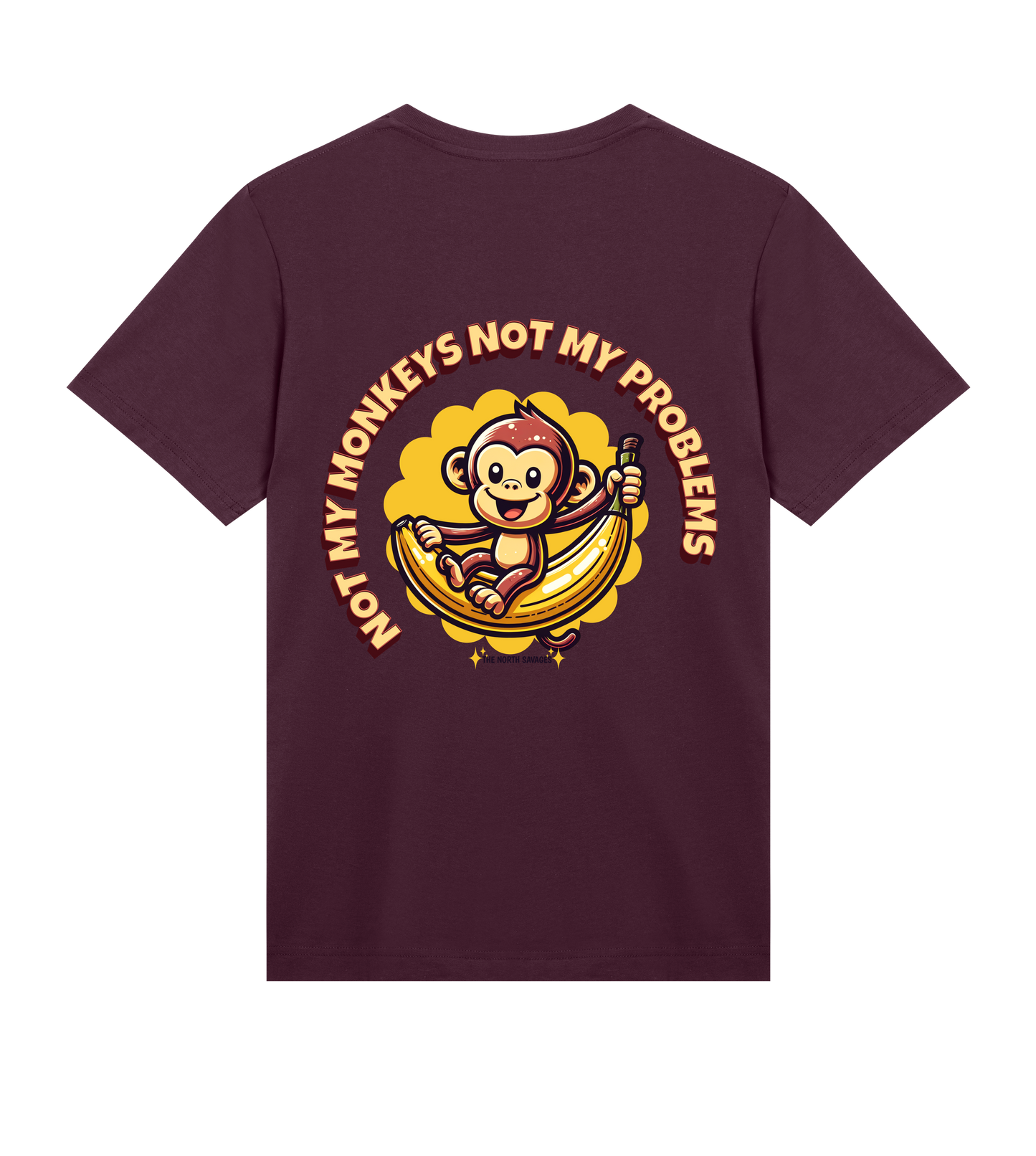 Not My Monkeys - Mens Regular Tee