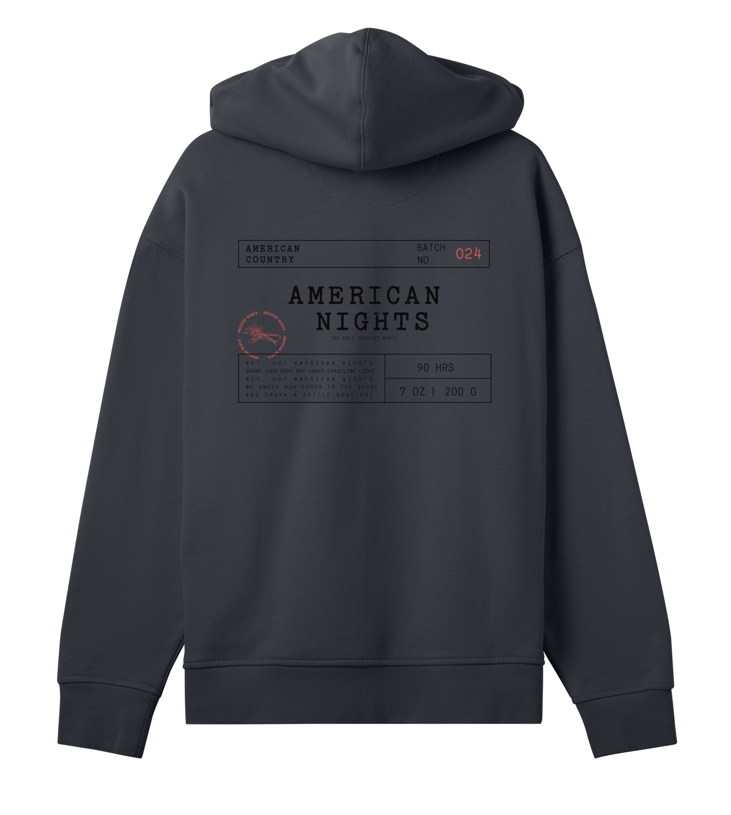 American Nights - Women Oversized Hoodie