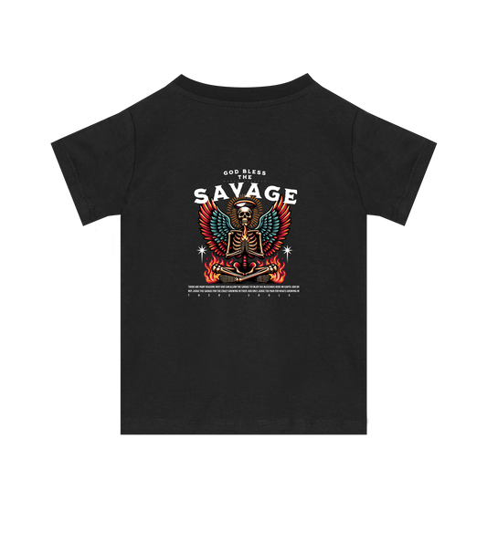 God Bless the Savage - Baby Tee