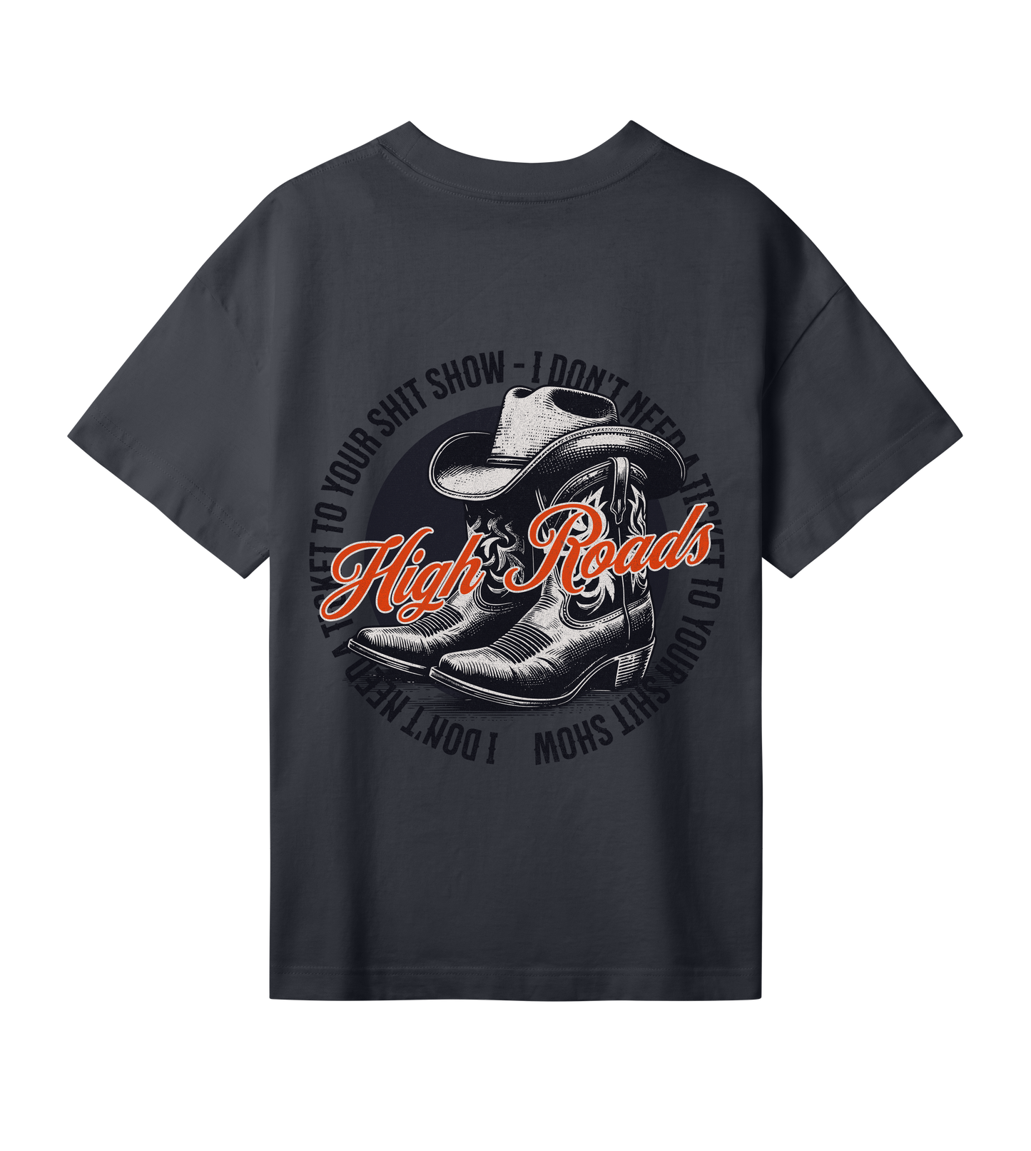 High Roads - Womens Oversized Tee