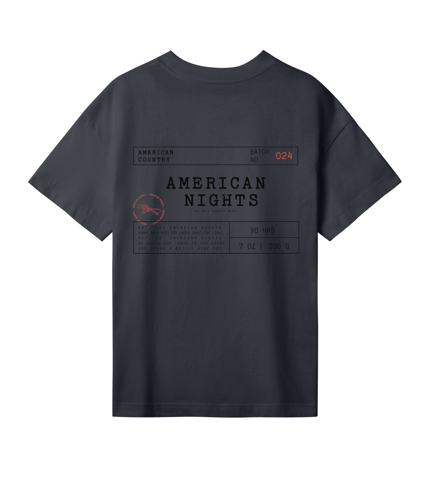 American Nights - Women Oversized Tee