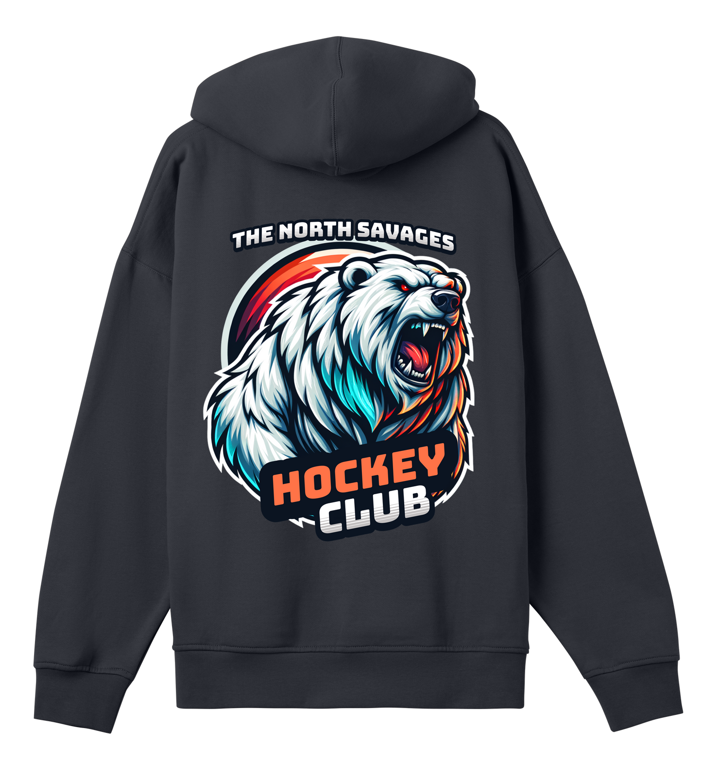 Polarbear Hockey - Mens Boxy Hoodie