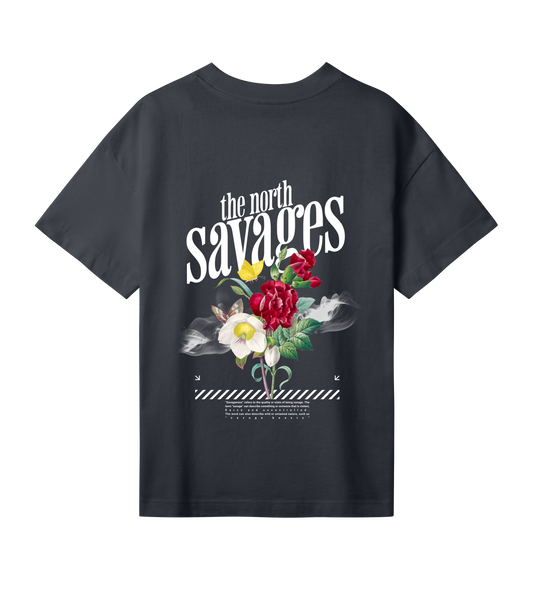 Savages Flowers - Womens Oversized Tee