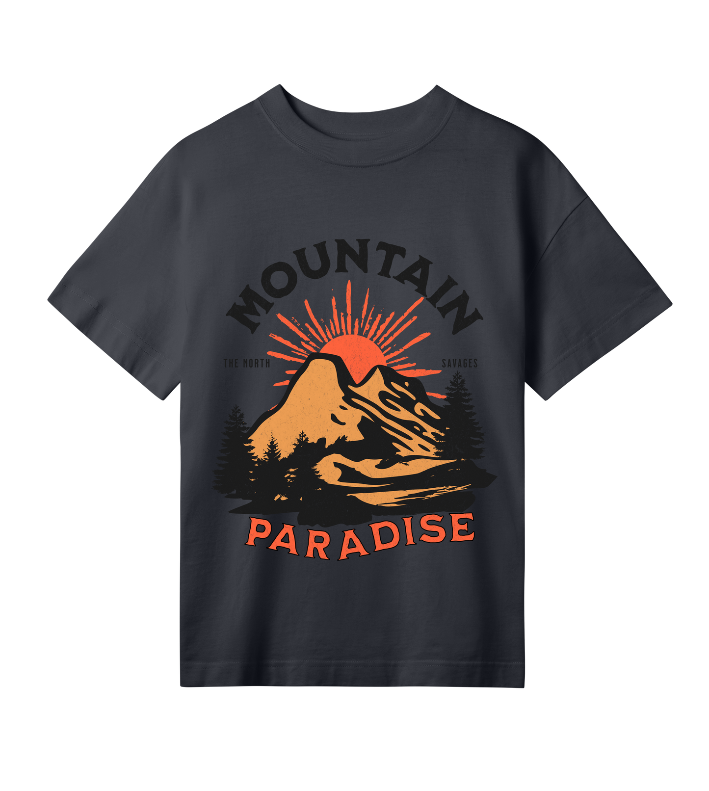 Mountain Paradise - Womens Oversized Tee