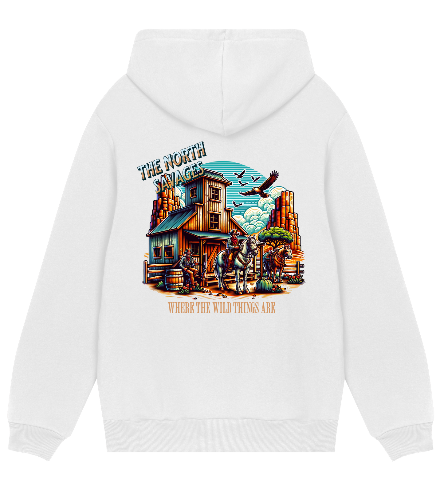 Wild West - Mens Regular Hoodie