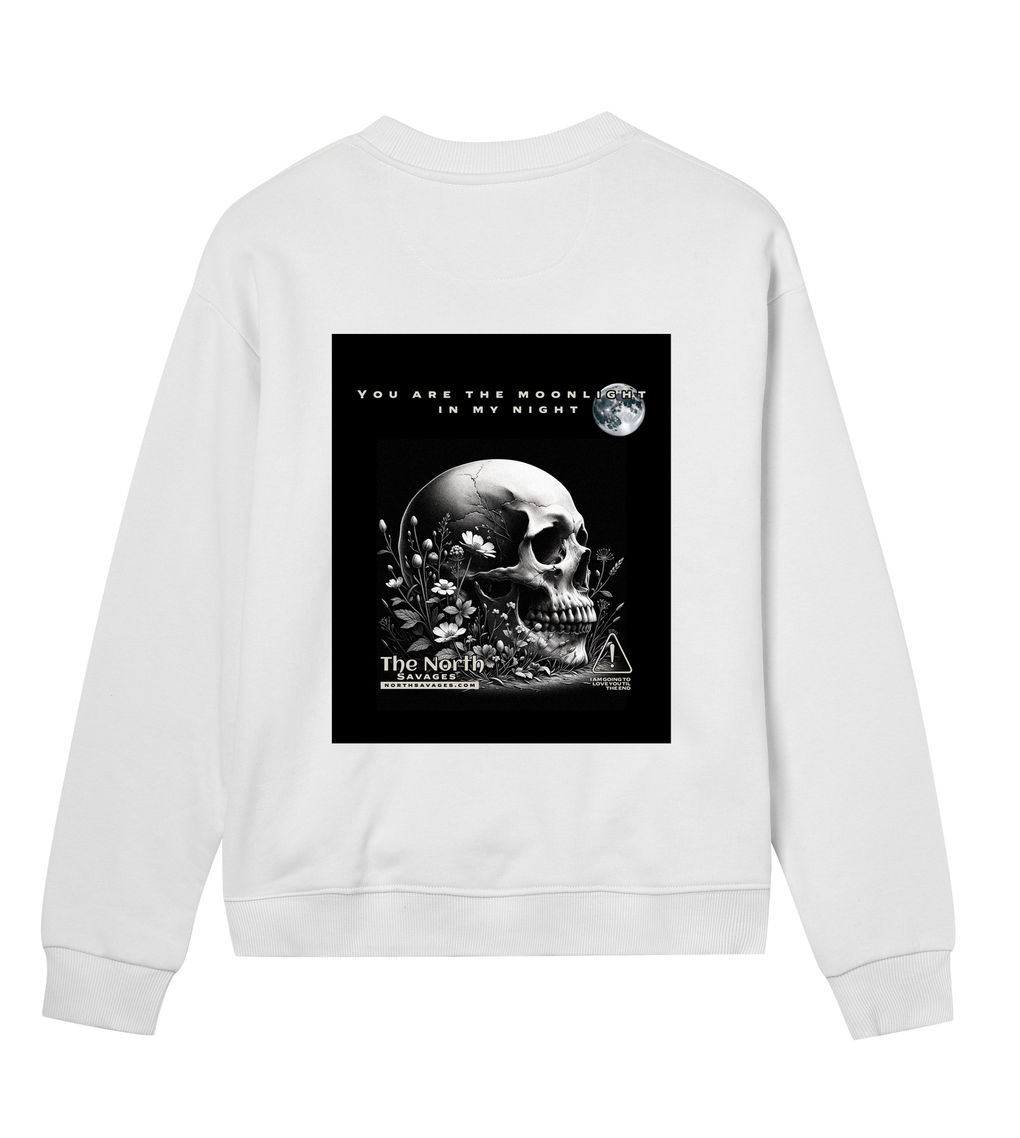 Moonlight Skull - Womens Regular Tee