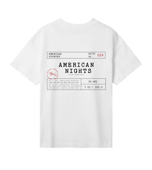 American Nights - Women Oversized Tee