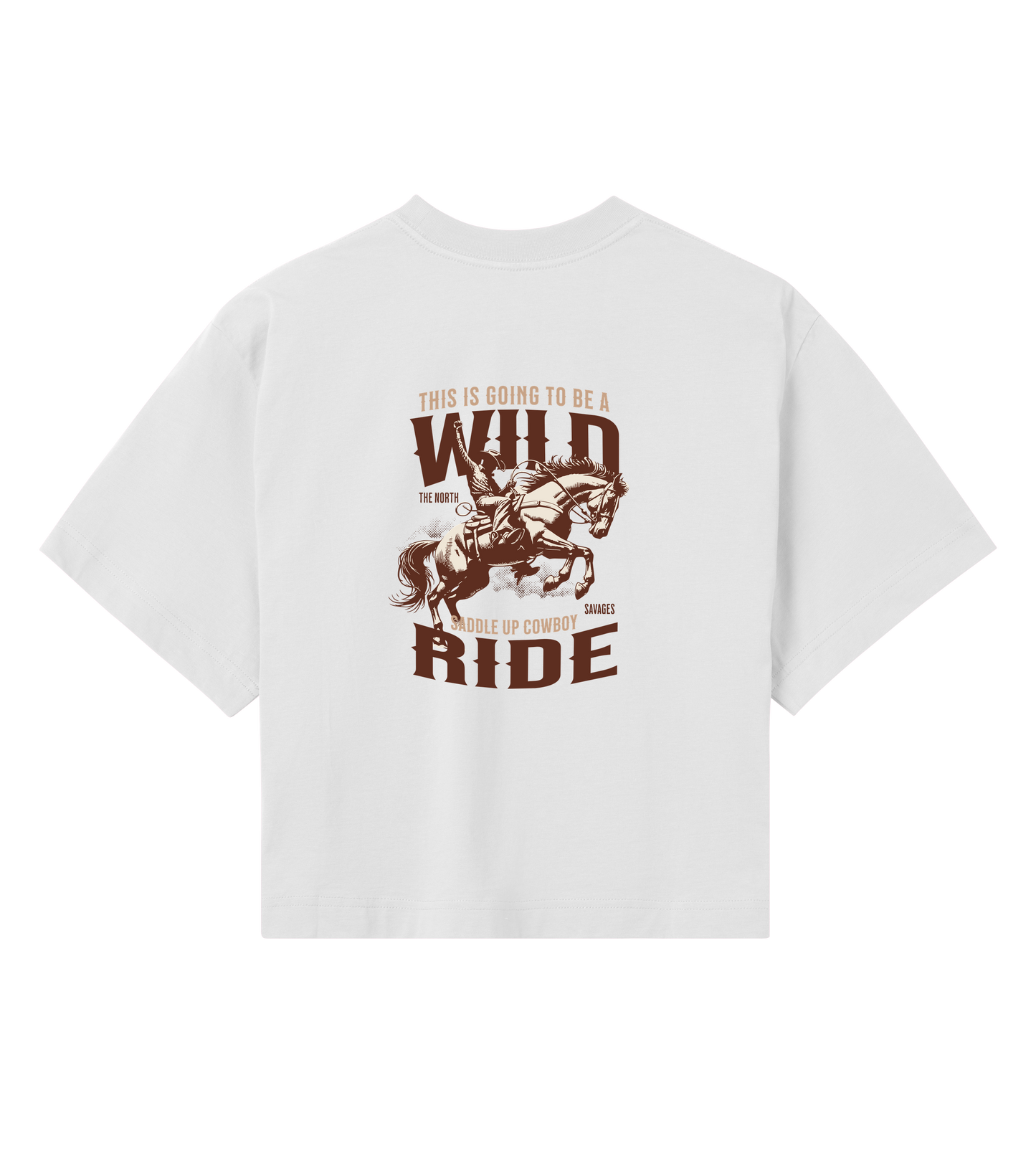 Wild Ride - Womens Crop Top