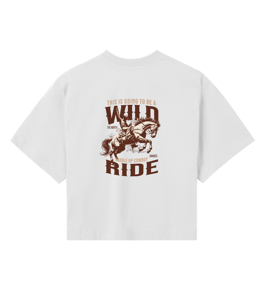 Wild Ride - Womens Crop Top