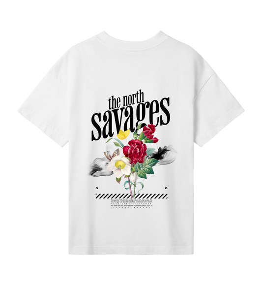 Savages Flowers - Womens Oversized Tee