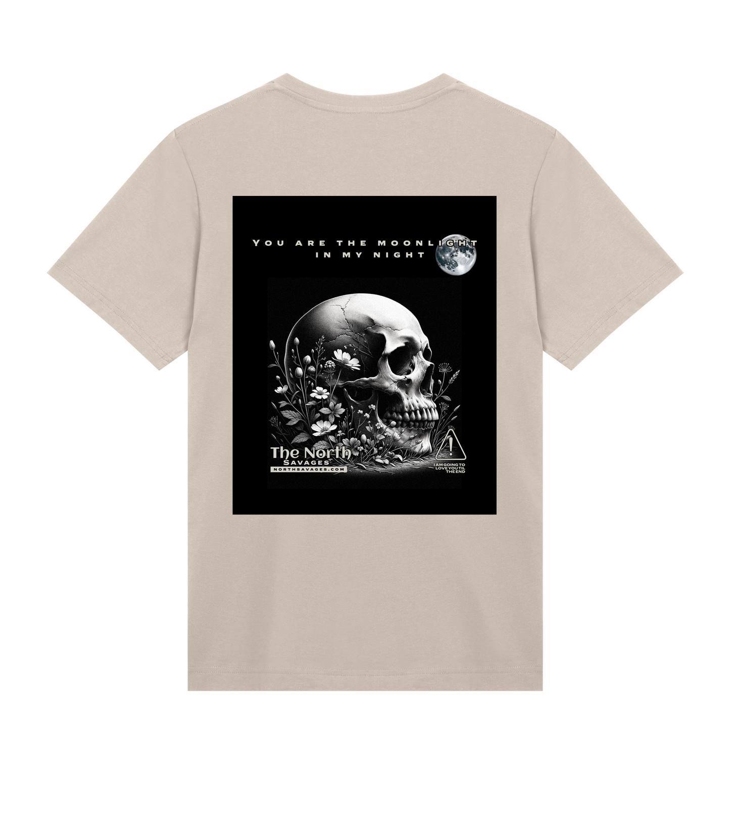 Moonlight Skull - Mens Regular Tee