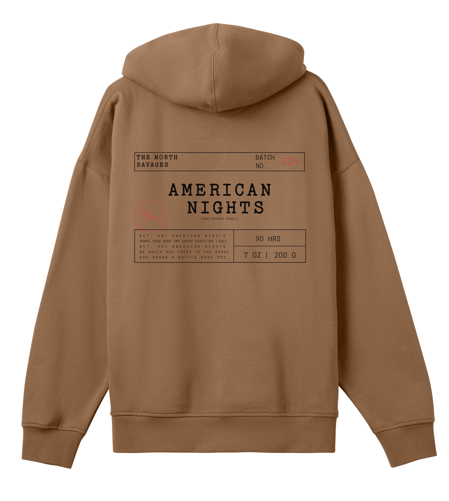 American Nights - Mens Boxy Hoodie