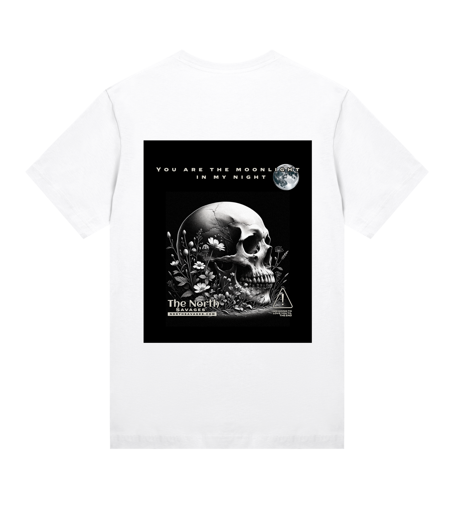 Moonlight Skull - Womens Regular Tee