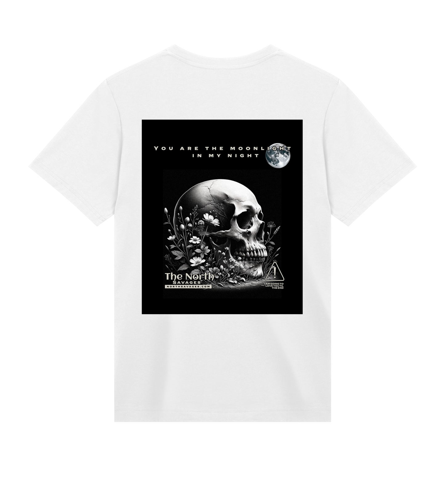 Moonlight Skull - Mens Regular Tee