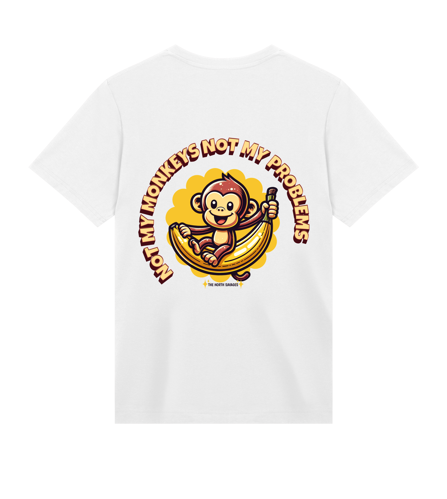 Not My Monkeys - Mens Regular Tee